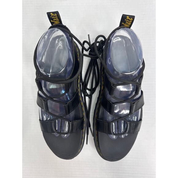Dr. Martens Nartilla Platform Sandal Gladiator black size lady 9 - Picture 6 of 14